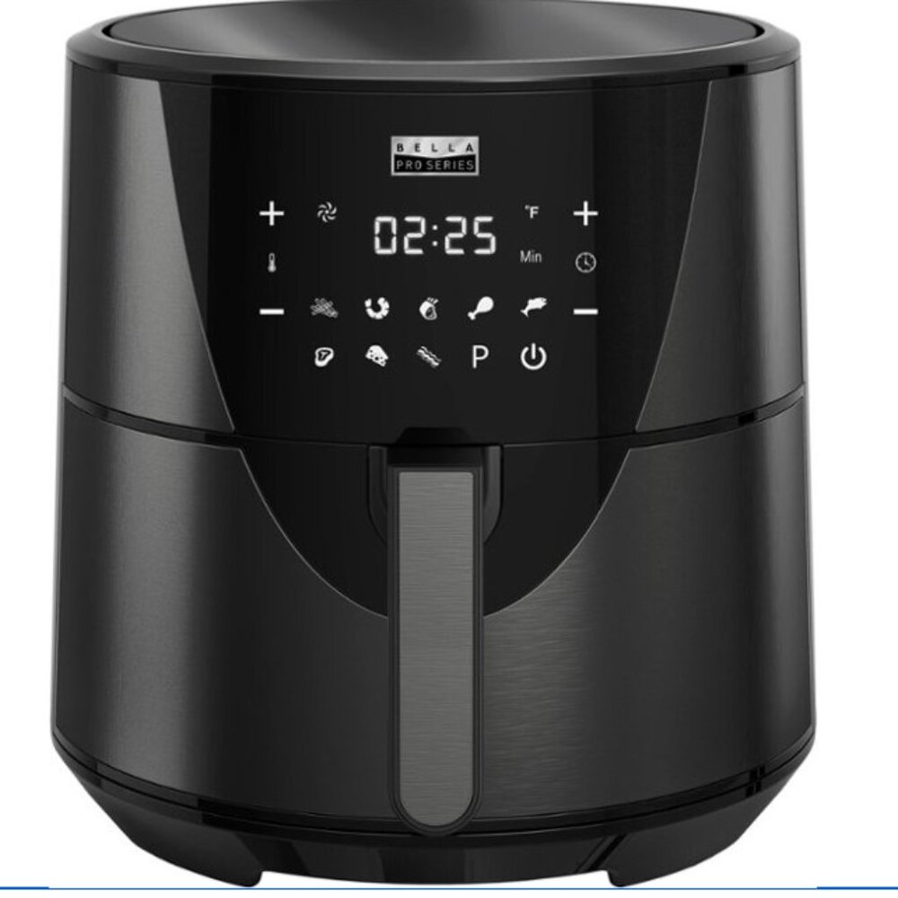 8-qt. Digital Air Fryer - Black Stainless Steel ( new with box)